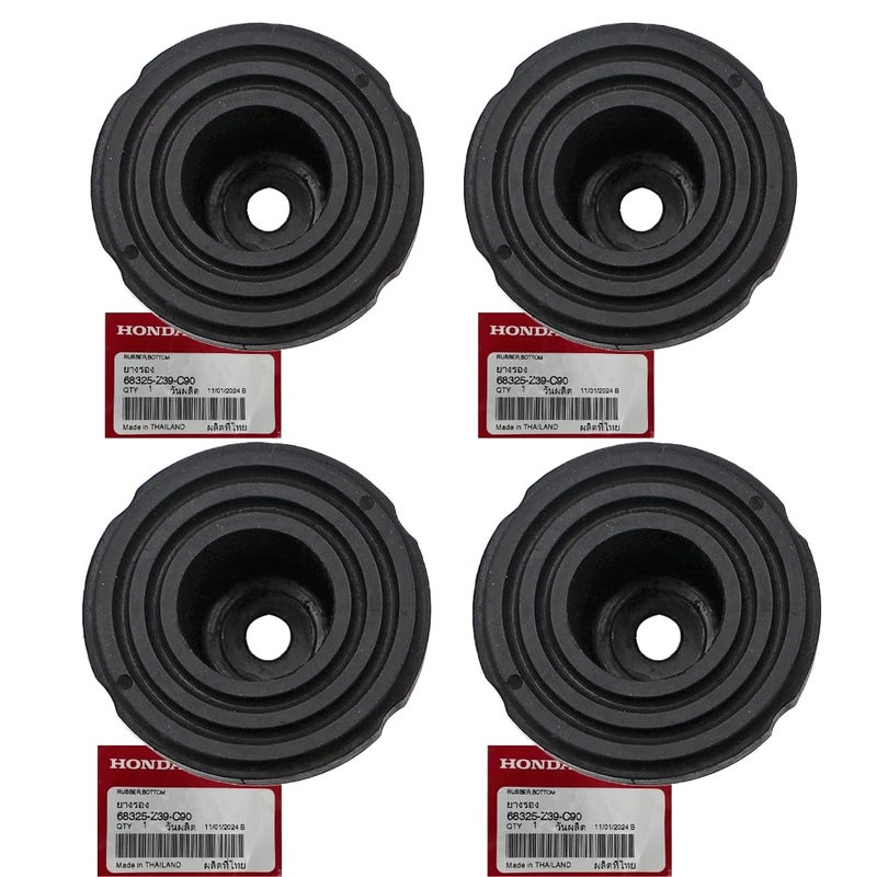 KINDZA Lot of 4pcs Genuine Lower Rubber Foot Pad 68325-Z39-C90 For Honda EB2000i & EU2000i EU2200 EB2200 (4) - Image 1